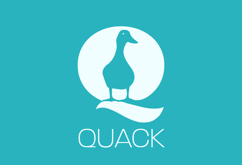 Quack: logo concept 1